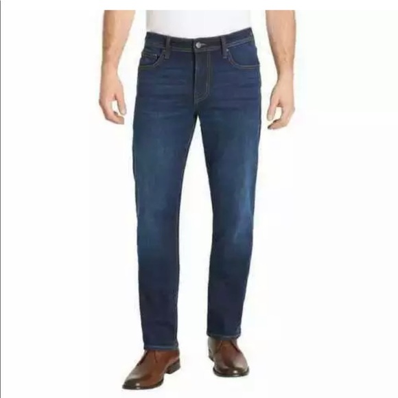 G.H. Bass & Co. Men's Straight Fit 5 Pocket Jeans - Size 40x 32 - Picture 1 of 6